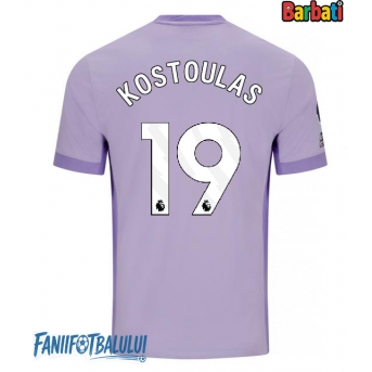 Brighton Charalampos Kostoulas #19 Tricou Fotbal Replică 2025-26 Barbati Deplasare